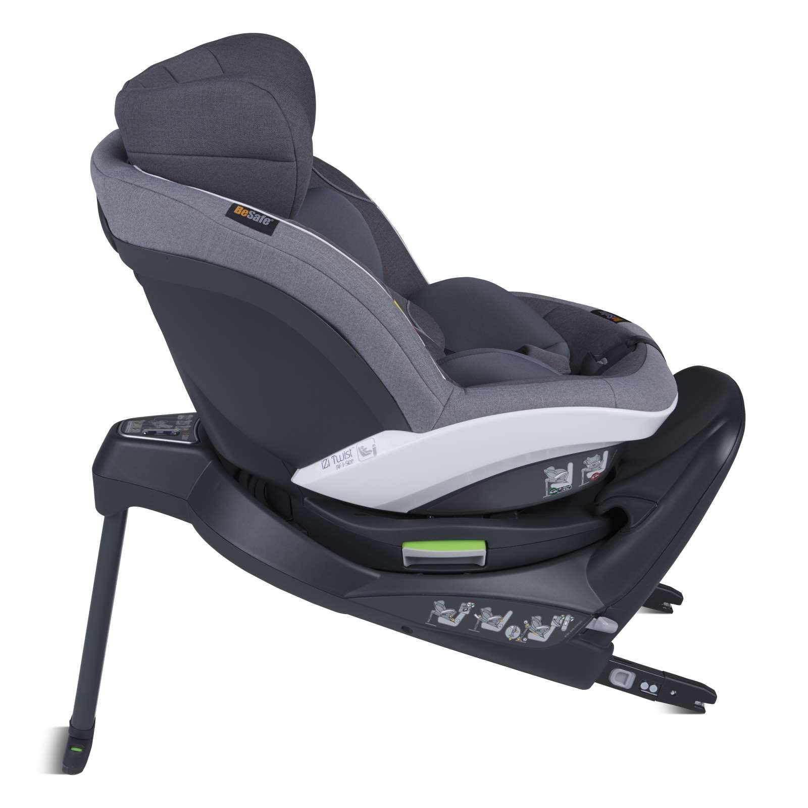 BeSafe iZi Twist i-Size Kindersitz - Metallic Melange