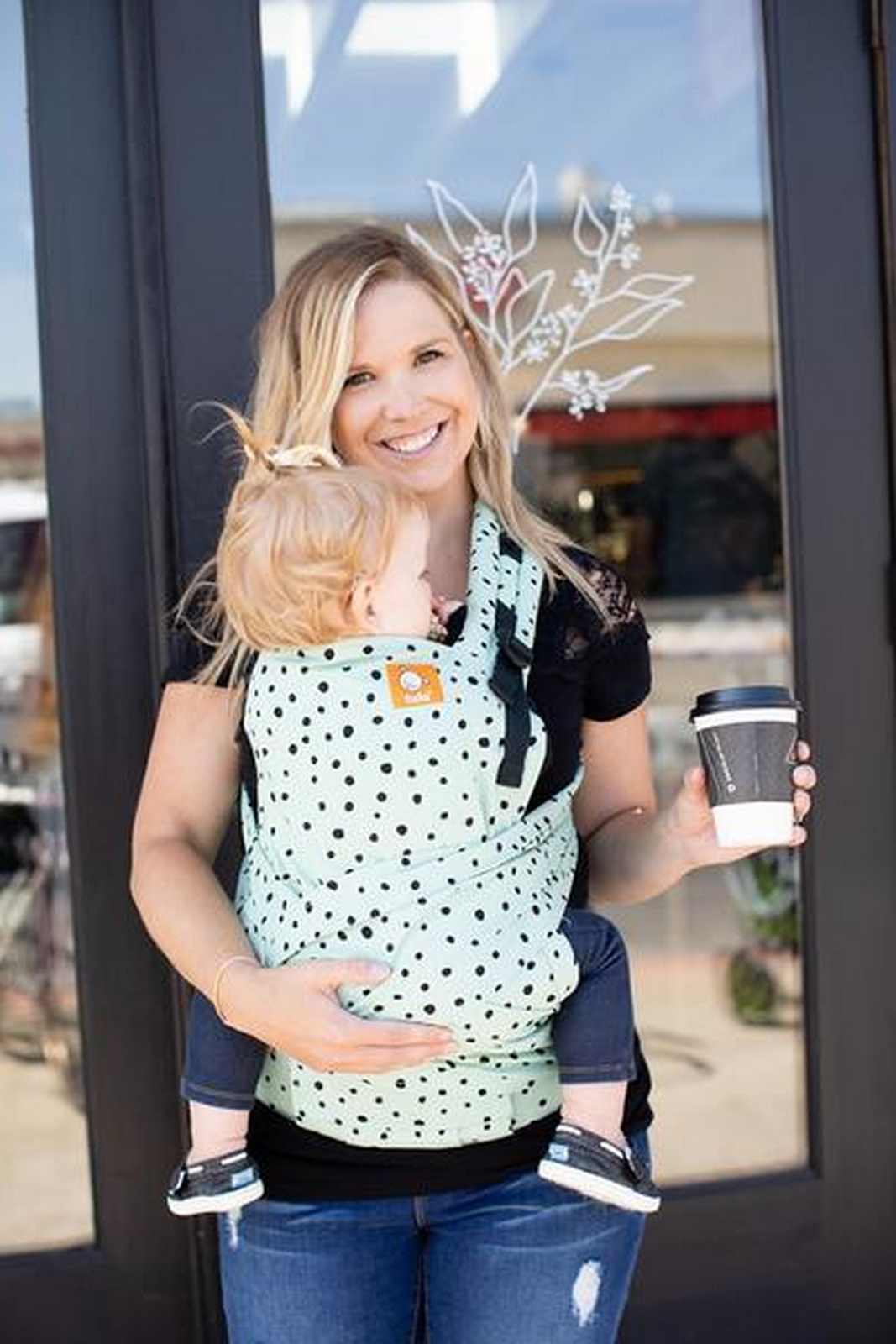 Tula-Half-Buckle-Babytrage-Mint-Chip-1