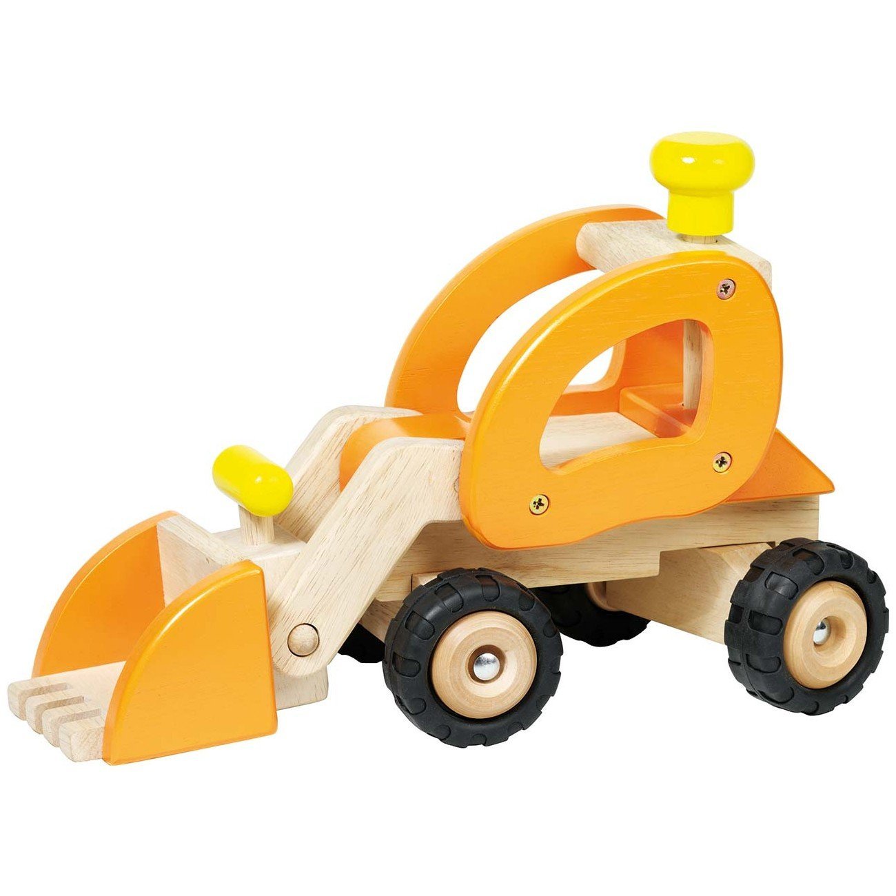 GoKi Spielzeugauto - Radlader aus Holz