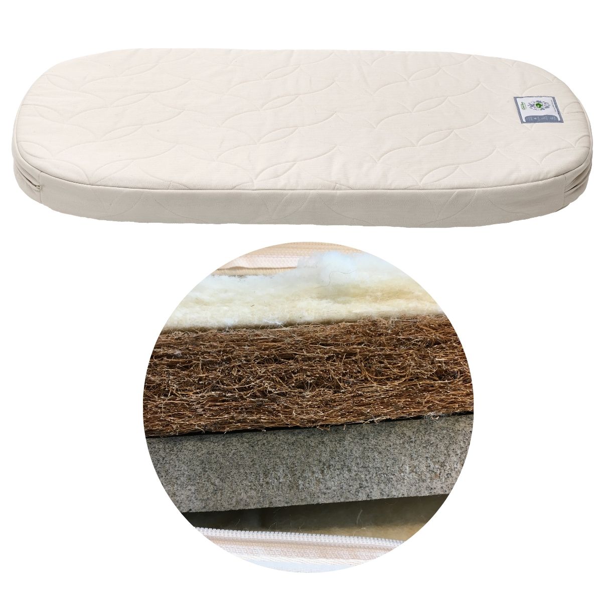 Leander Natural Matratze für Classic Babybett