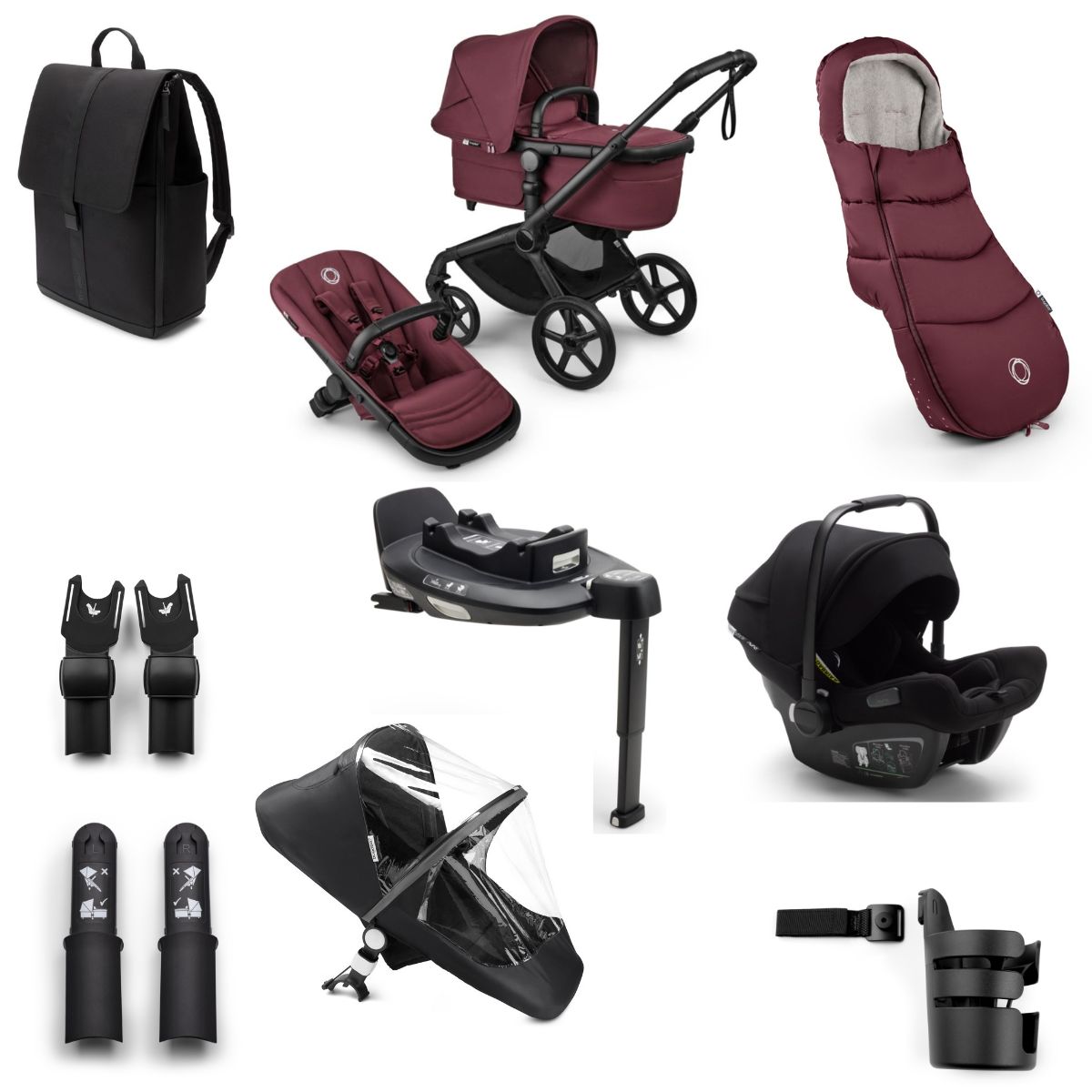 Bugaboo Fox 5 Renew Komplettes Kinderwagen-Set