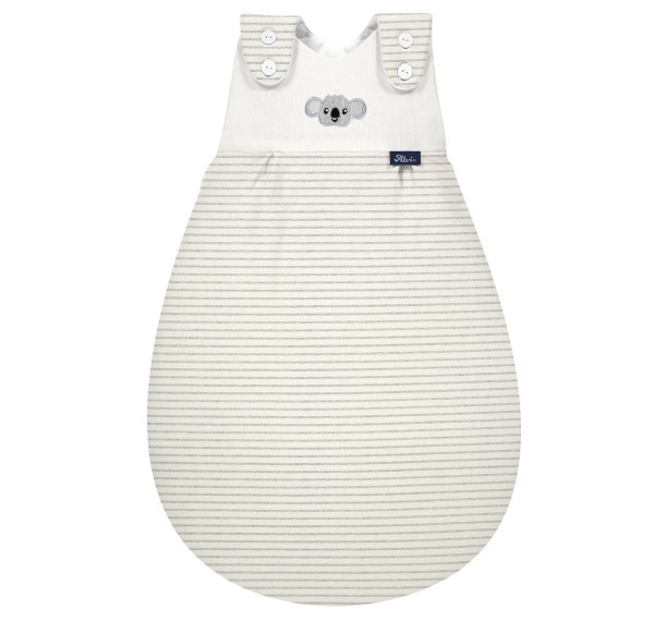 Alvi Baby-Mäxchen Außensack Organic Cotton Ringlets Koala Gray 62-68