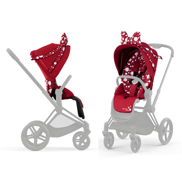 Cybex Priam 4 Seat Pack Petticoat Red by Jeremy Scott