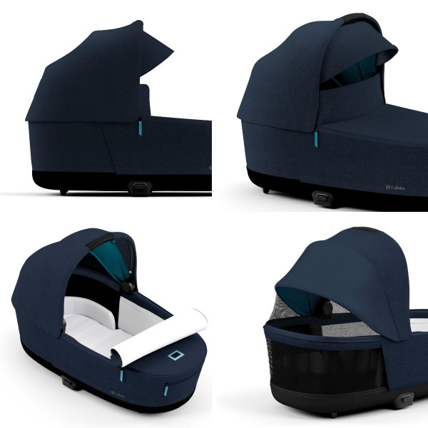 Cybex PRIAM 4 Lux Carry Cot- Midnight Blue