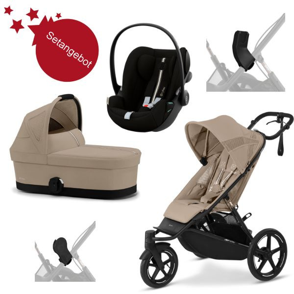 Cybex Avi Spin Kombikinderwagen Set mit Cloud G