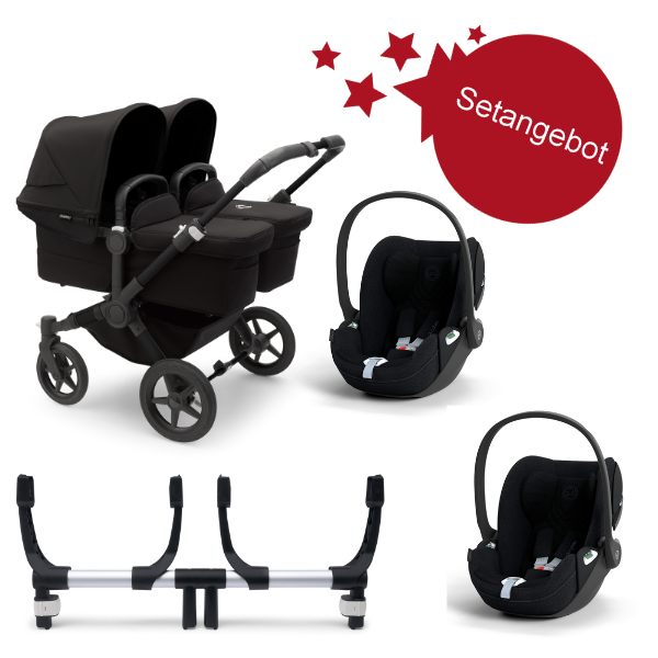 Bugaboo-Donkey-5-Twin-Set-mit-Cloud-T-midnight-black