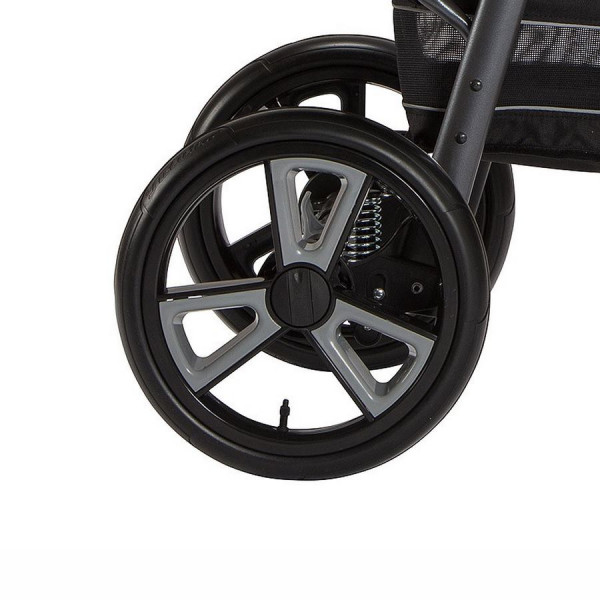 Der Kinderwagen "Lux" von Naturkind verbindet höchsten Komfort mit tollem Design und überzeugt mit seiner langen Nutzungsdauer. Hier in der Ausführung mit Comfort Soft Rad.