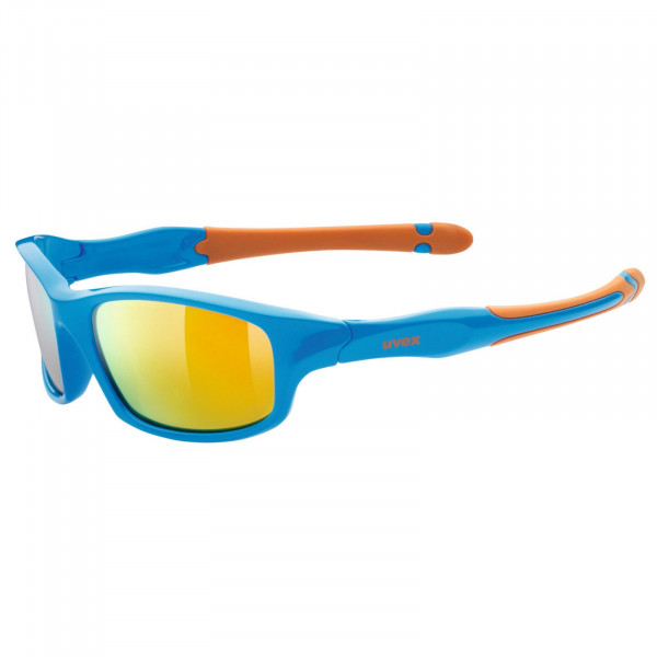 Sonnenbrille für Kinder von Uvex blue-orange