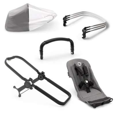 Bugaboo Donkey 5 Duo extension set without hood