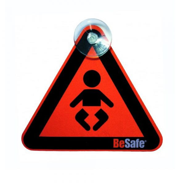 BeSafe Schild „Baby on Board“ - Orange