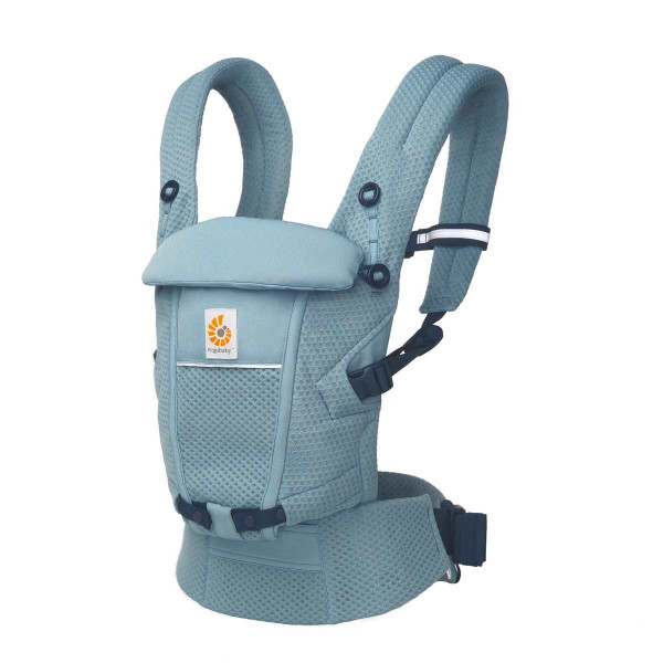 Ergobaby Adapt Soft Flex Mesh Babytrage- Slate Blue