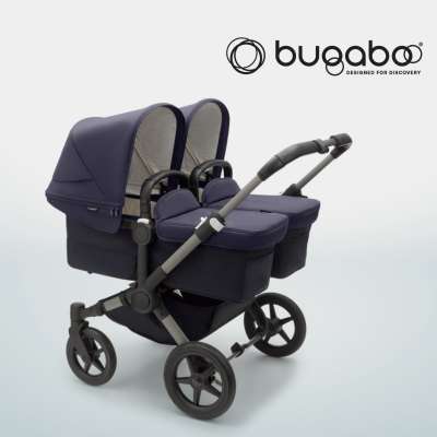 Bugaboo donkey twin classic navy hot sale