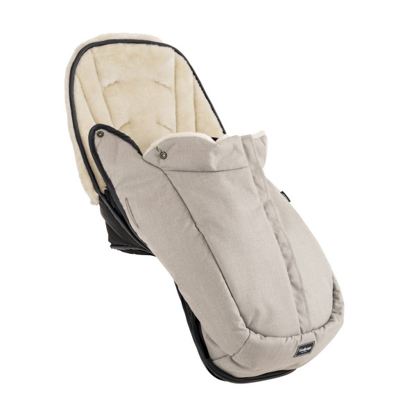 Emmaljunga Fußsack für Ergo Sitz 2021- Lounge Beige