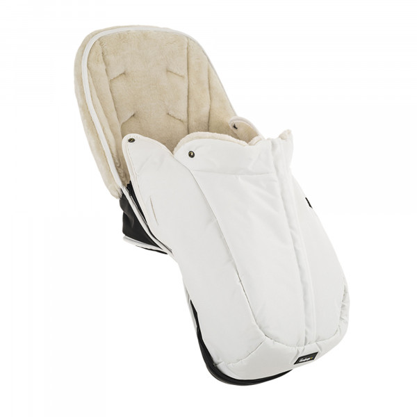 Emmaljunga NXT Winter Seat Liner Leatherette White