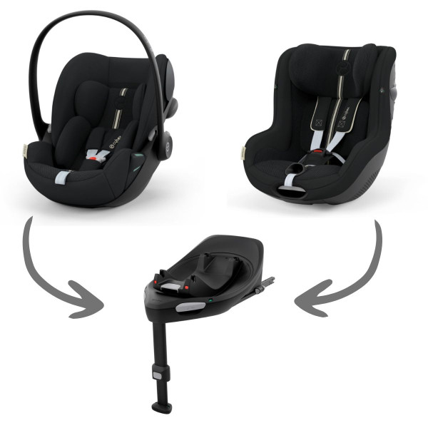 Cybex Kindersitz Set Babyschale Cloud G und Reboarder Sirona G inklusive Base G