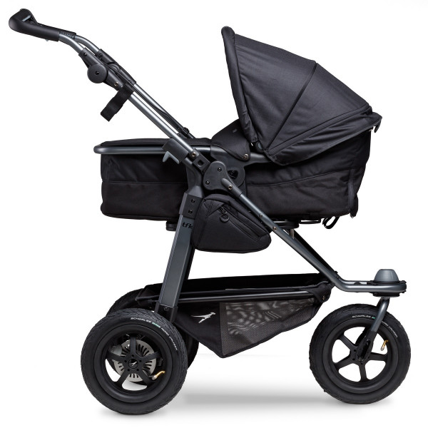 TFK Mono Combi Stroller With Air-Wheel-Set- Black