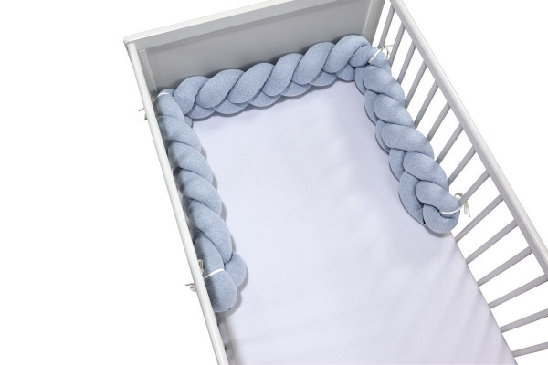 Alvi Nestchenschlange geflochten Special Fabric - Quilt Aqua