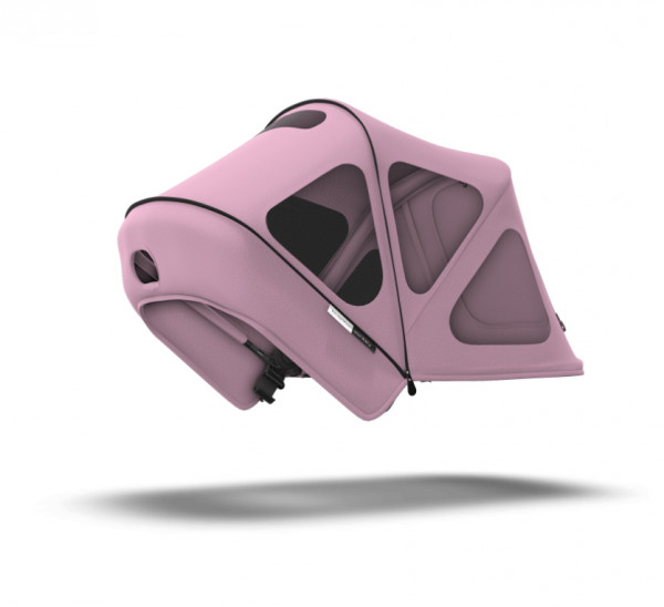 Bugaboo Donkey Sonnendach mit Lüftungsfenstern - Soft pink