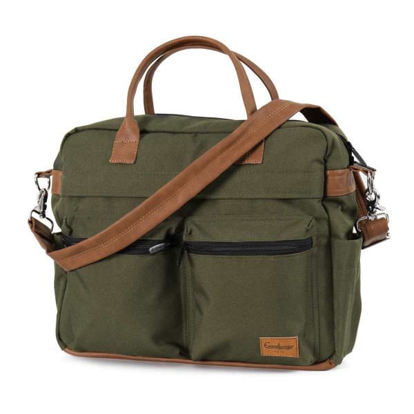 Emmaljunga Wickeltasche Travel 2021- Outdoor Olive